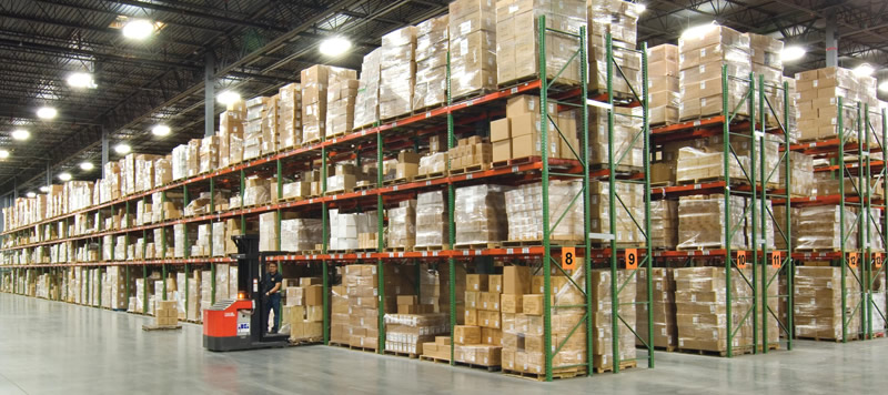 Industrial pallet racking warehouse in Louisville Kentucky